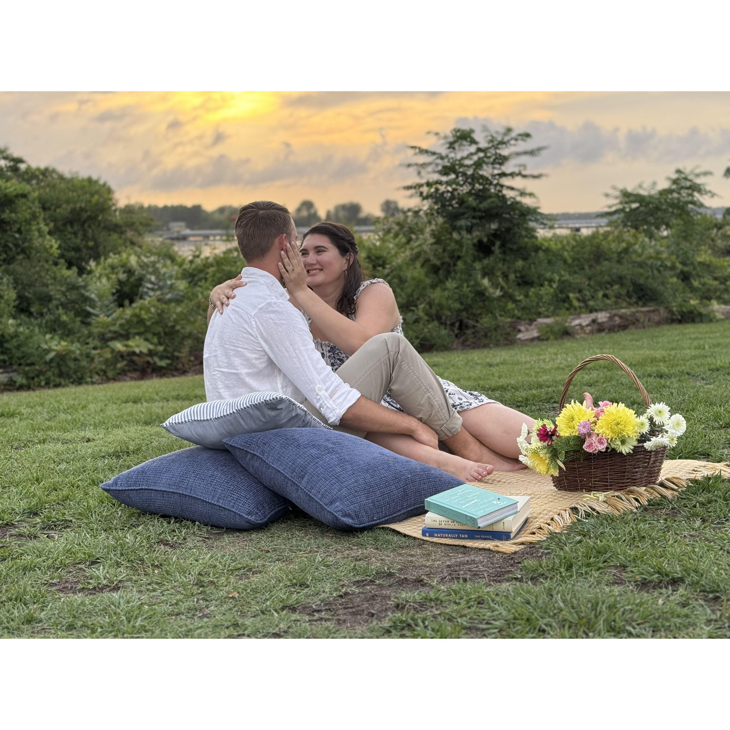Our engagement photo shoot at the place we used to row together