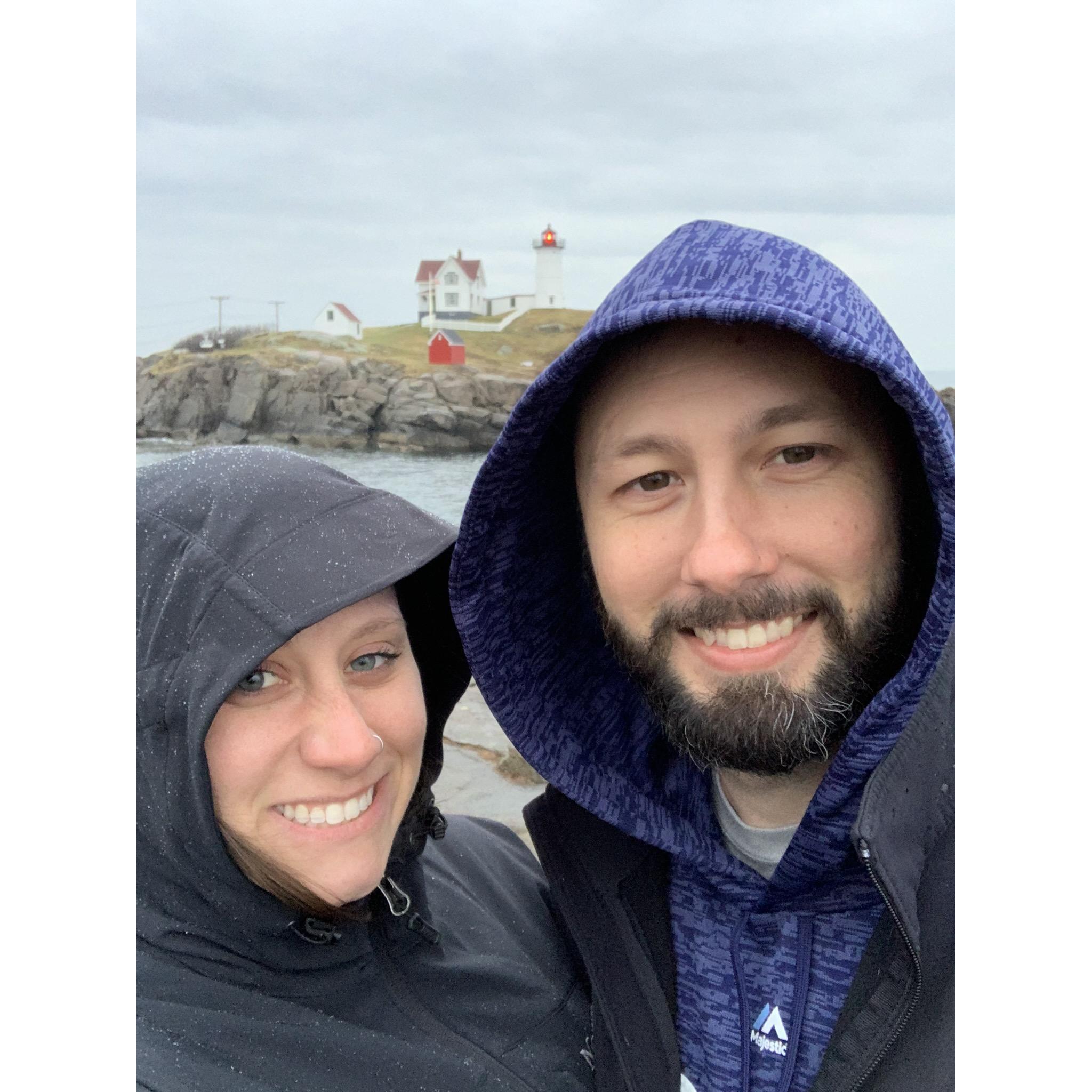Jordan's parents came to visit and wanted the tour of New England. So we found this pretty lighthouse