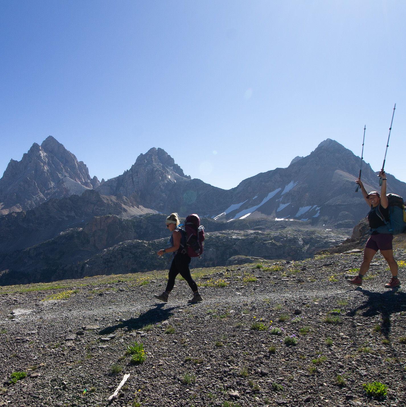 Backpacking the Teton Crest, Wyoming. Summer 2020