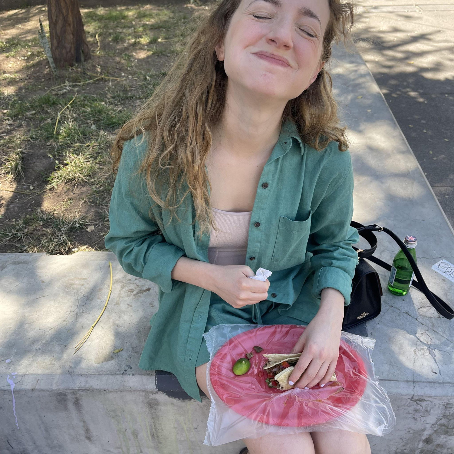 First taco in Guadalajara.