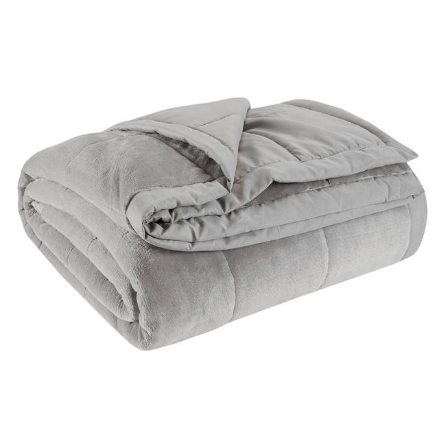 Full/Queen Coleman Reversible Down Alternative Bed Blanket Gray