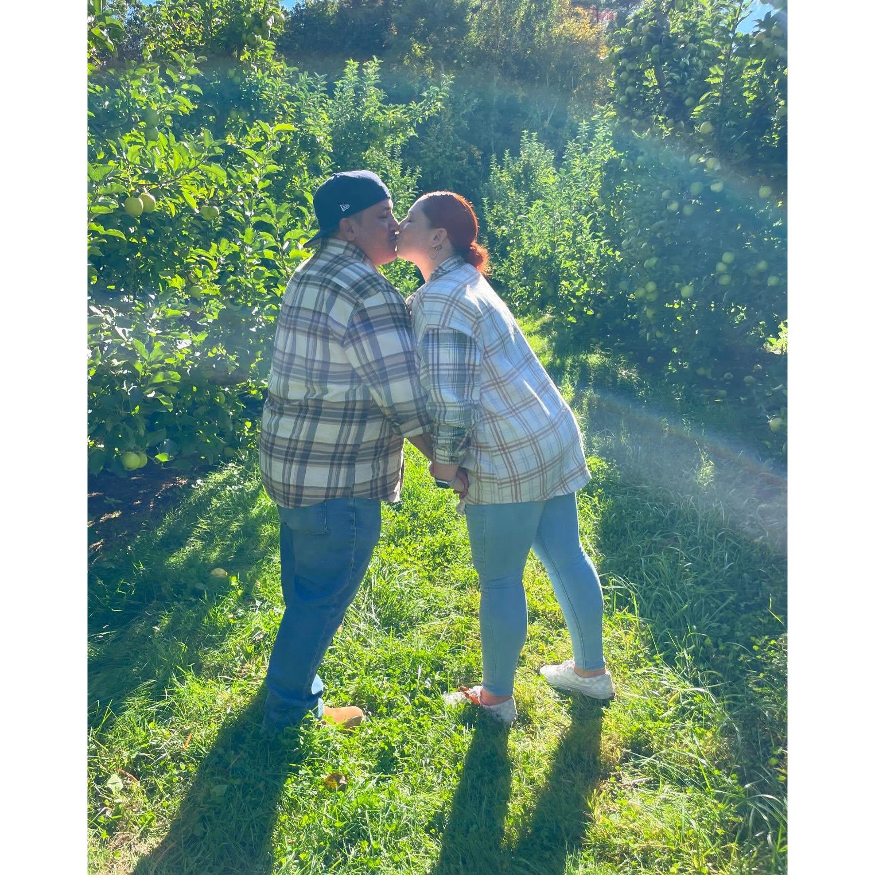 The day we got engaged