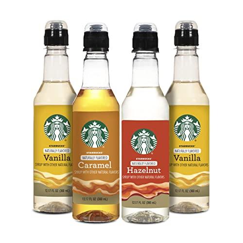 Starbucks Starbuck Variety Syrup 4pk, Variety Pack, 12.20 Ounce