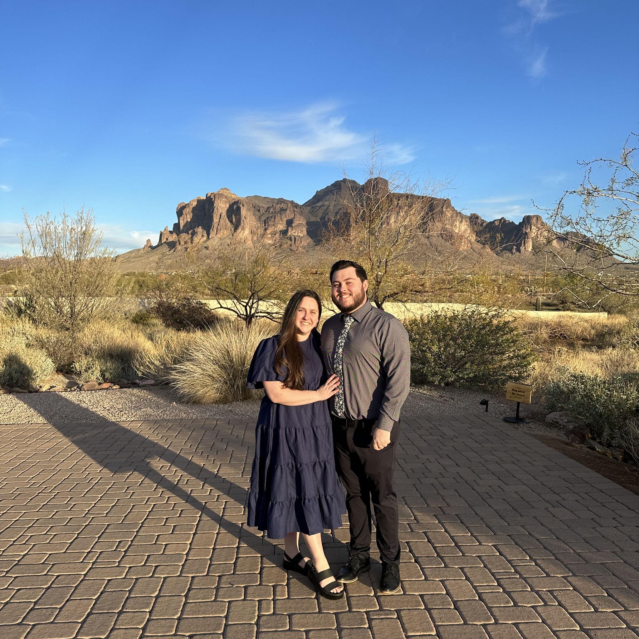 The best wedding date for Alyssa and Kevin’s big day. This was the first photo Sydney ever posted of Trevor — Apache Junction.