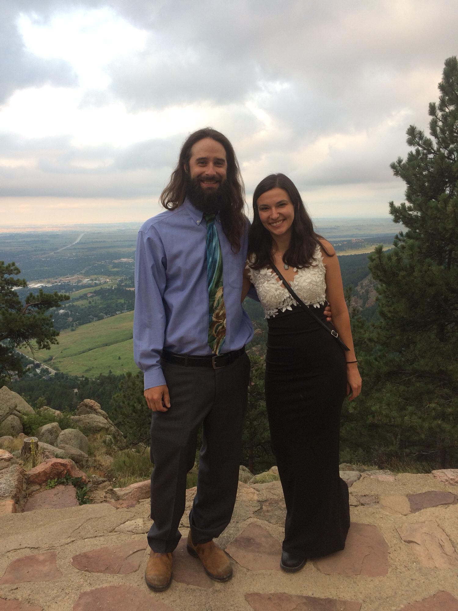 Another friend's wedding in the mountains overlooking Boulder. We love Colorado!