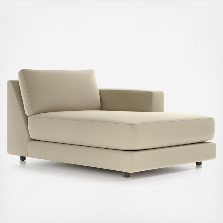 Barrel Peyton Right Arm Chaise Zola, One Arm Chaise