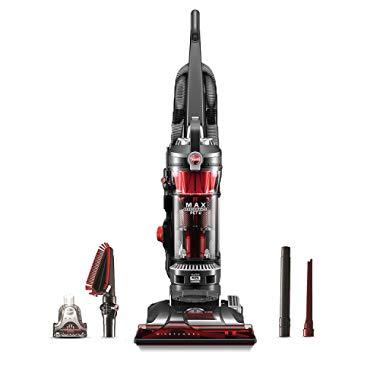 Hoover WindTunnel 3 Max Performance Upright Vacuum Cleaner, HEPA Media Filtration and Powerful Suction for Pet Hair, UH72625, Red