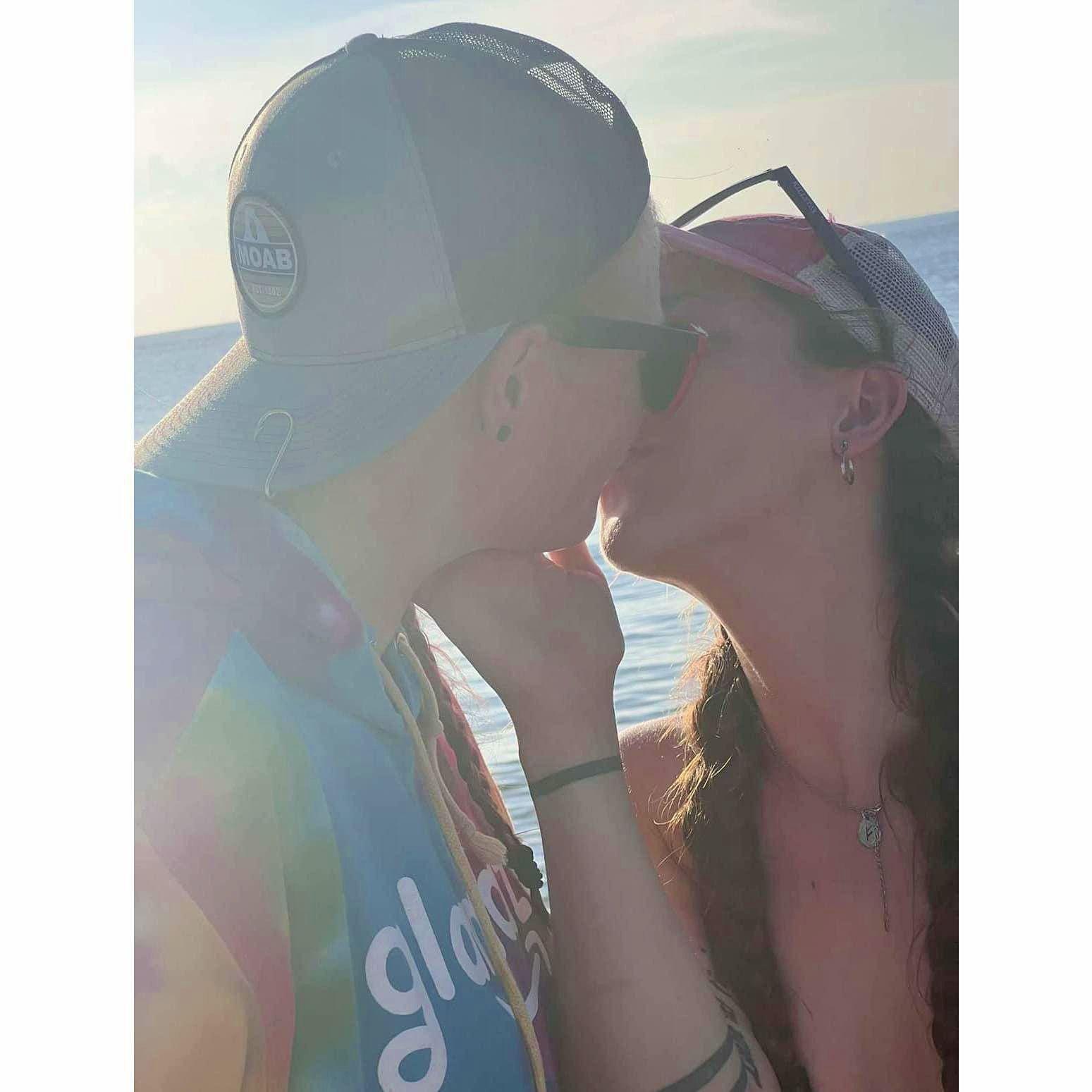When I said yes at Ocracoke Beach, NC!