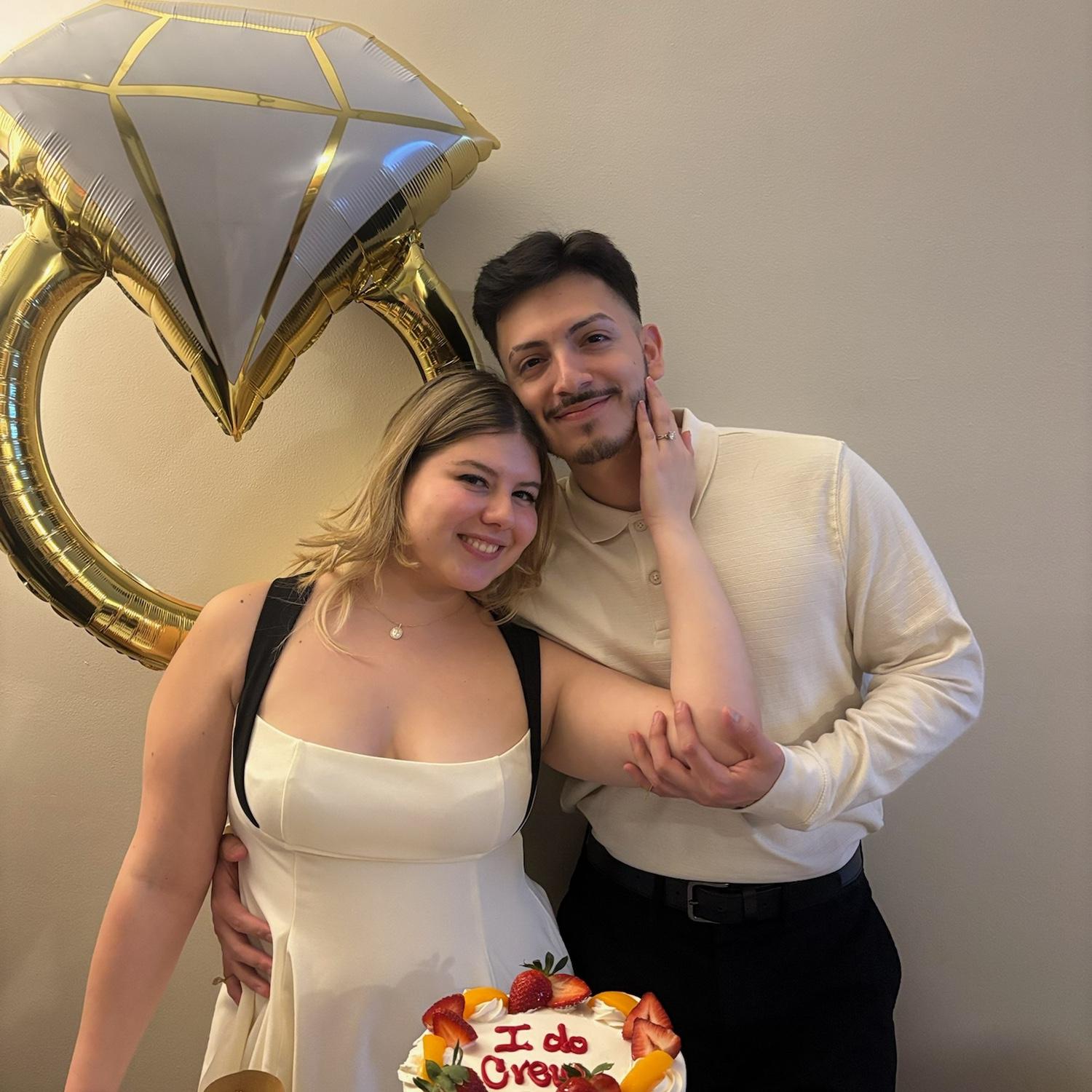 Our engagement party & wedding party proposal!
