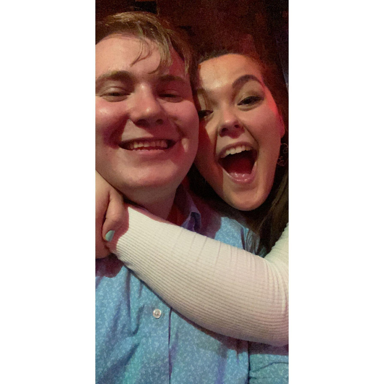 This was our last night out before the pandemic.