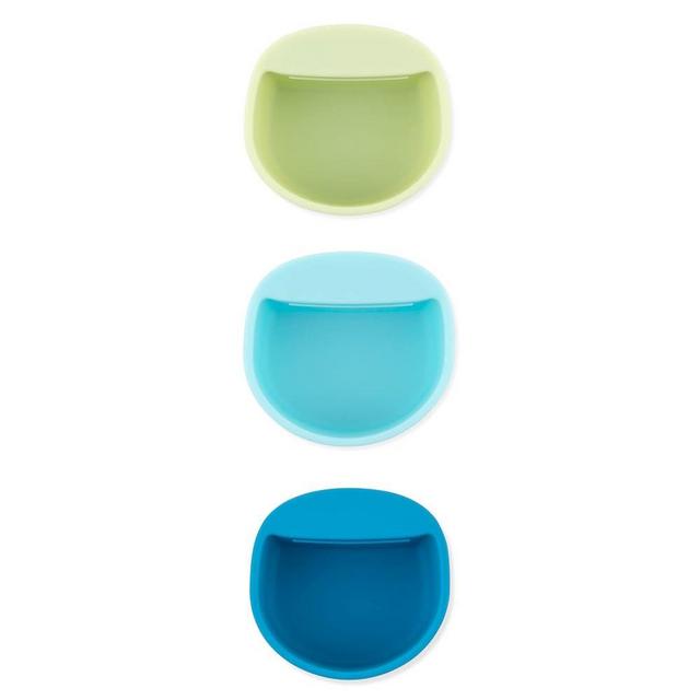 Bumkins Baby Silicone Little Dippers, Attaches to Bowls, Dishes and Plates, Sauce Cup, Holds Condiments, Dip, Puree, Toppings, Baby Led Weaning, Essential Feeding Supplies, for Babies 6 Months Up