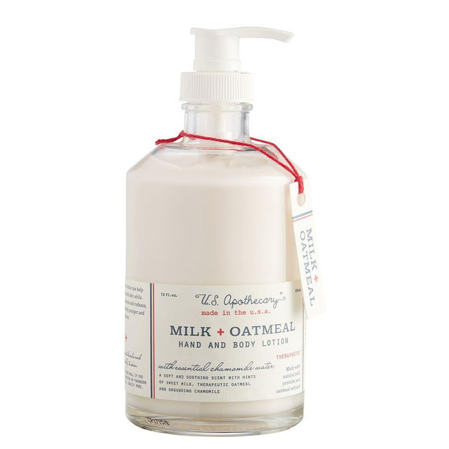 U.S. Apothecary Milk + Oatmeal Lotion Pump