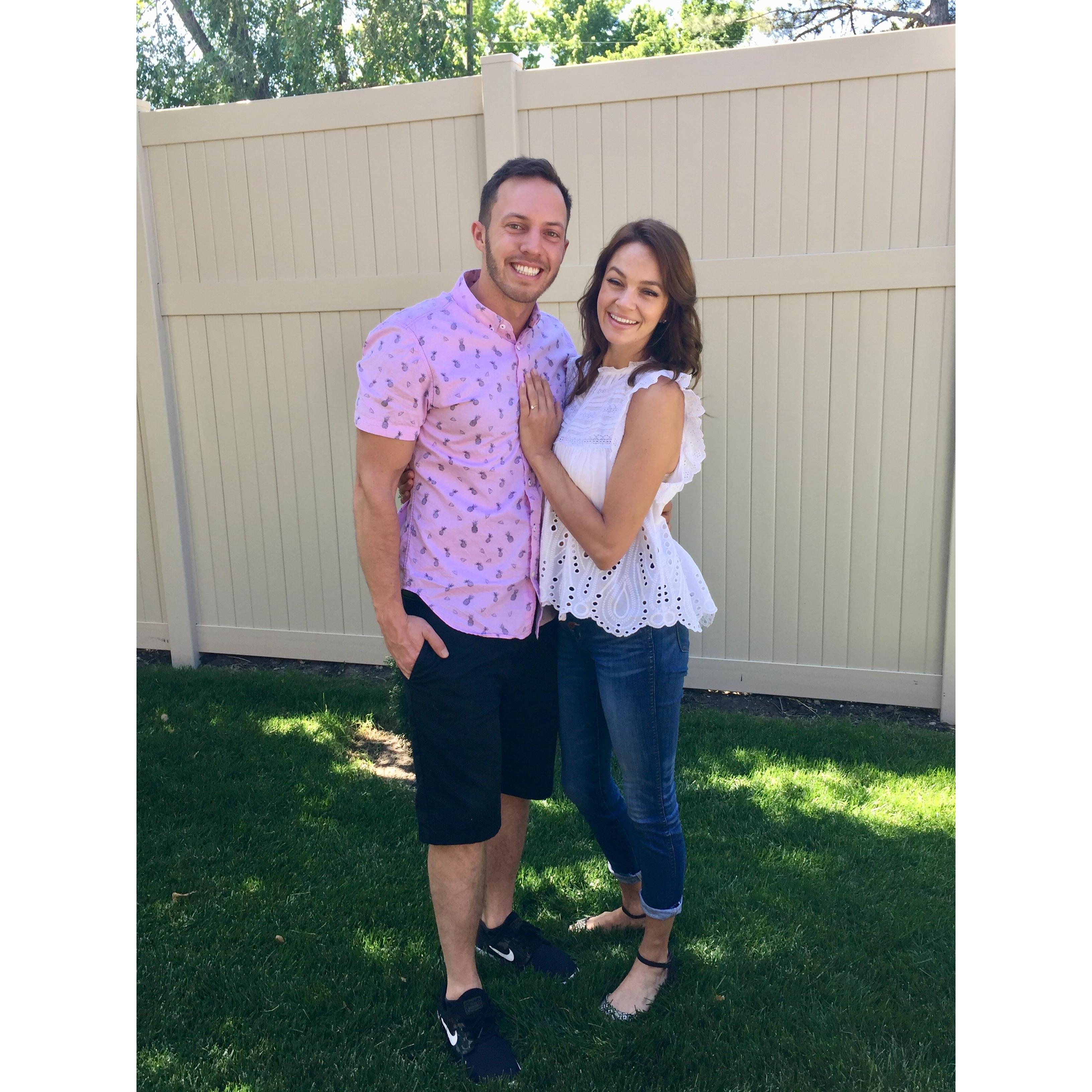 We're engaged!