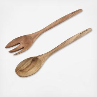 Cucina 2-Piece Wooden Salad Utensil Set