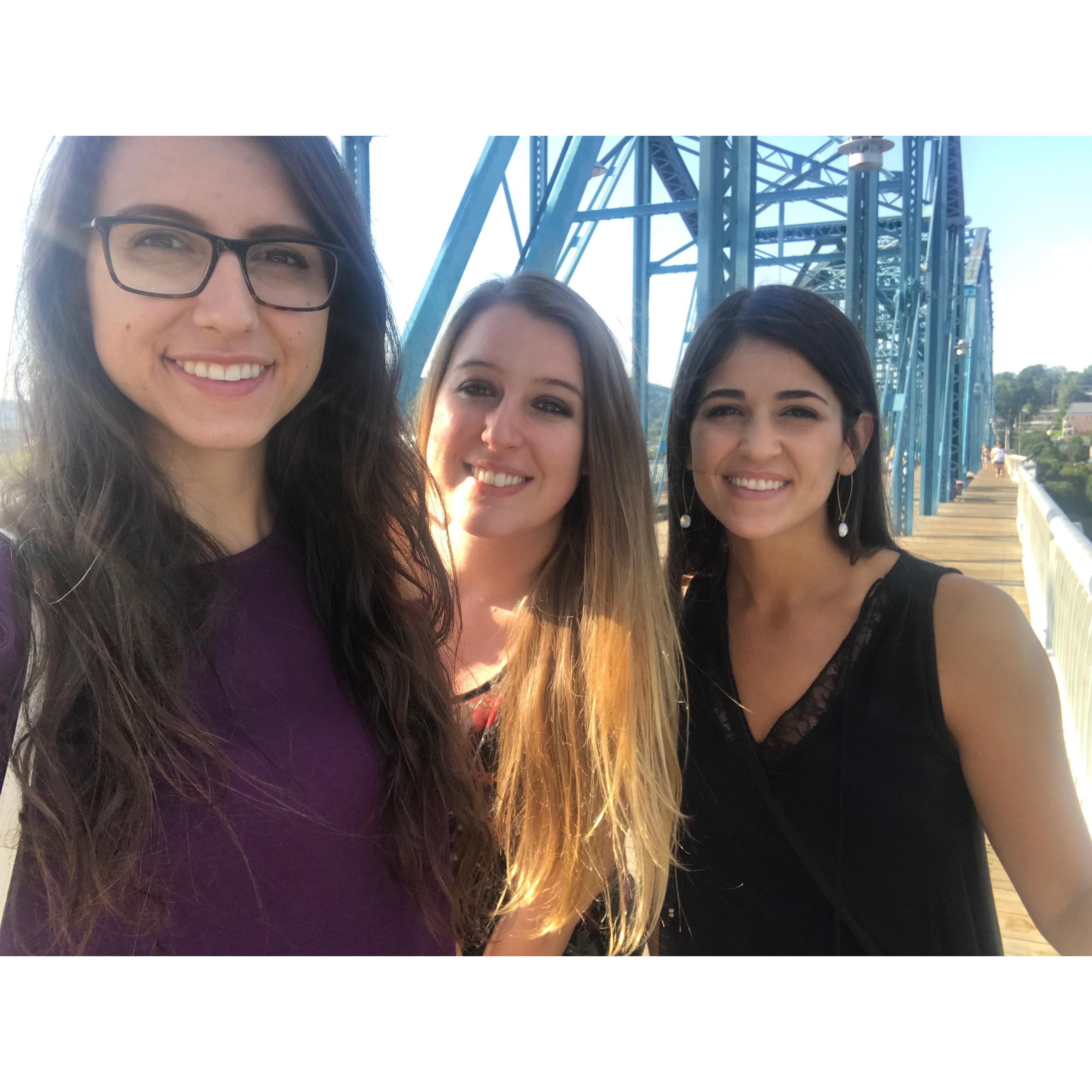 Classic Chattanooga walks with Rachael and Katie 2017