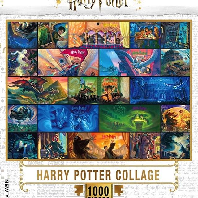 New York Puzzle Company - Harry Potter Harry Potter Collage - 1000 Piece Jigsaw Puzzle