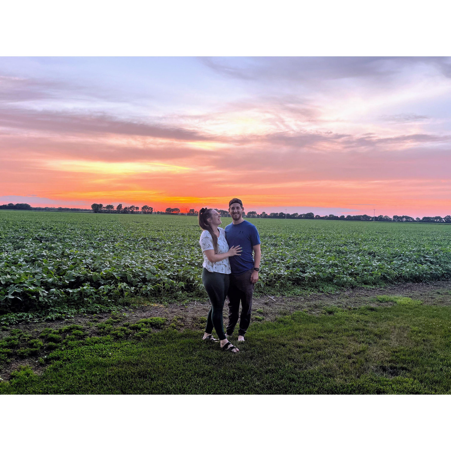 At the Bell family farm!