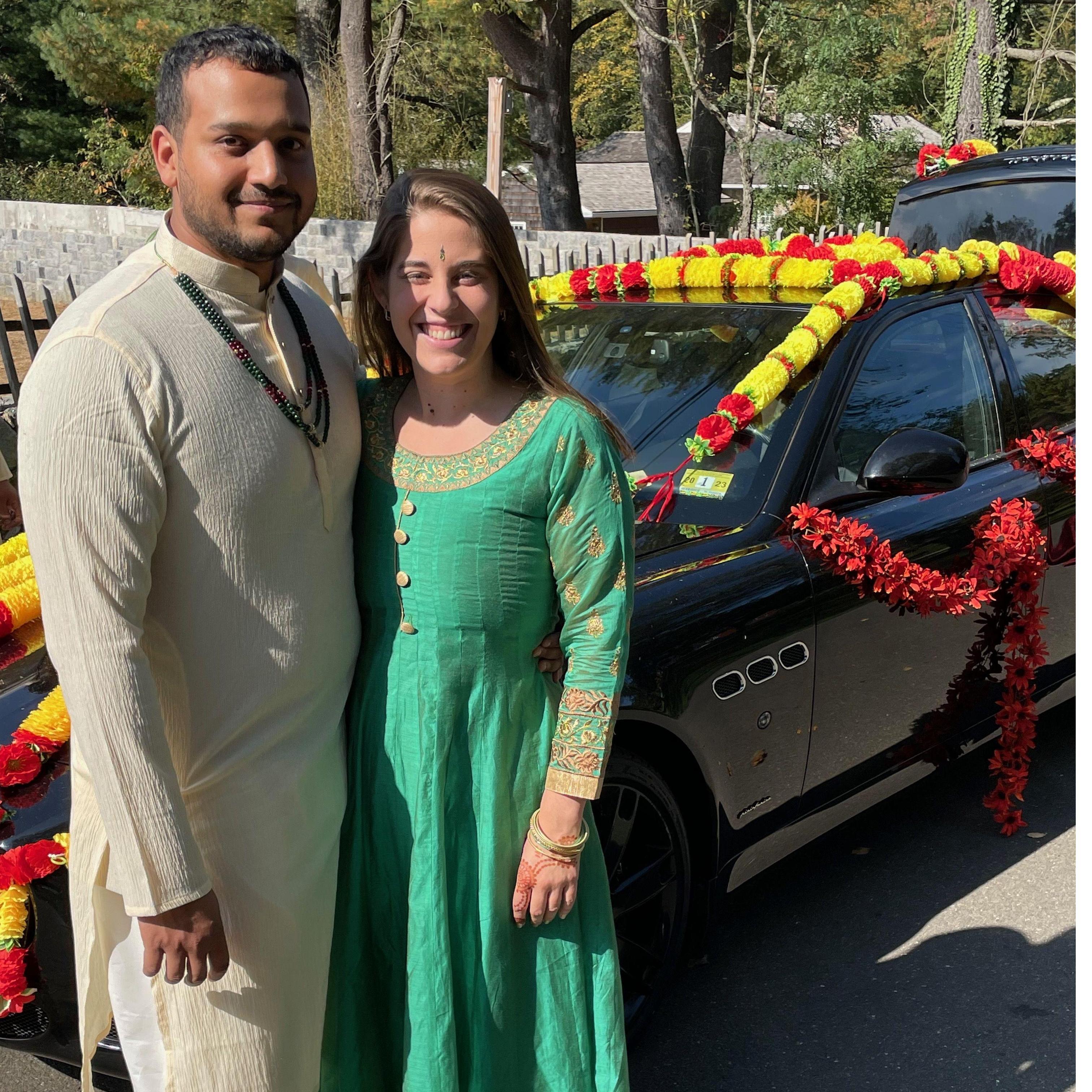 Sasha and Harsh's wedding 2021