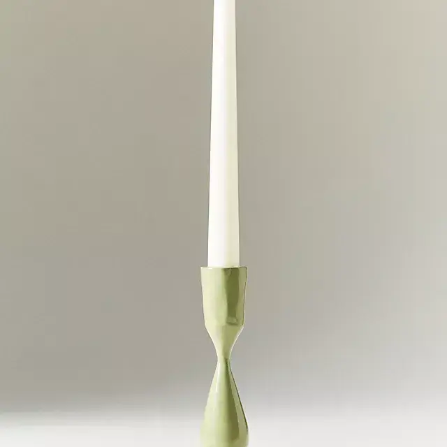 Cora Enamel Candleholders