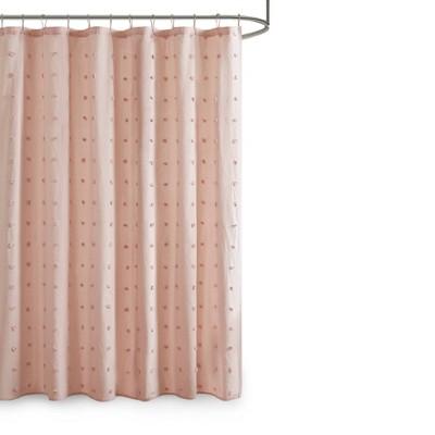 Kay Cotton Pom-Pom Shower Curtain