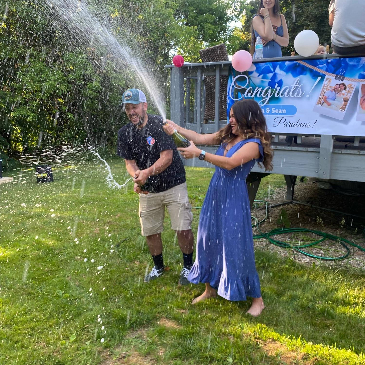 Surprise engagement party!