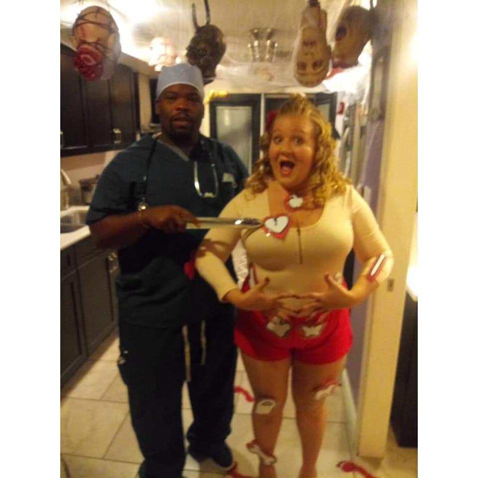 First couples halloween costume- OPERATION!