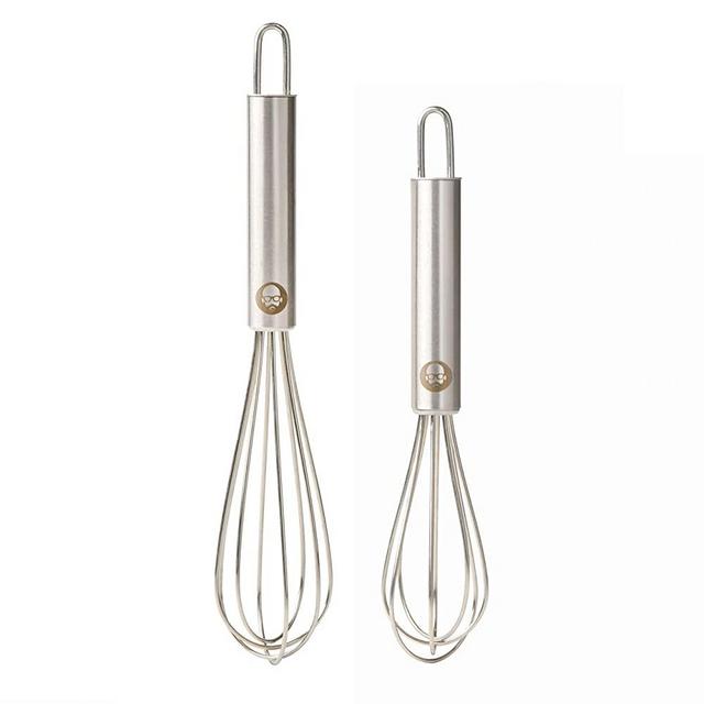 Babish Tiny Whisk Set, 2-Piece, Stainless Steel