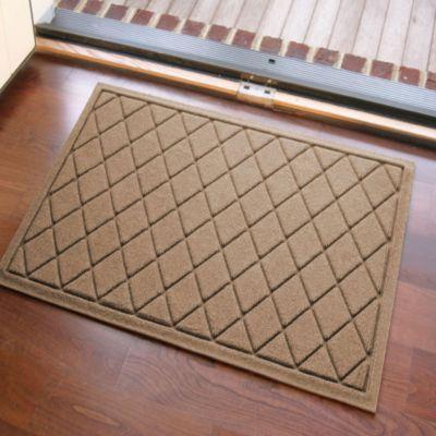 Weather Guard™ Argyle 23-Inch x 35-Inch Door Mat in Medium Brown