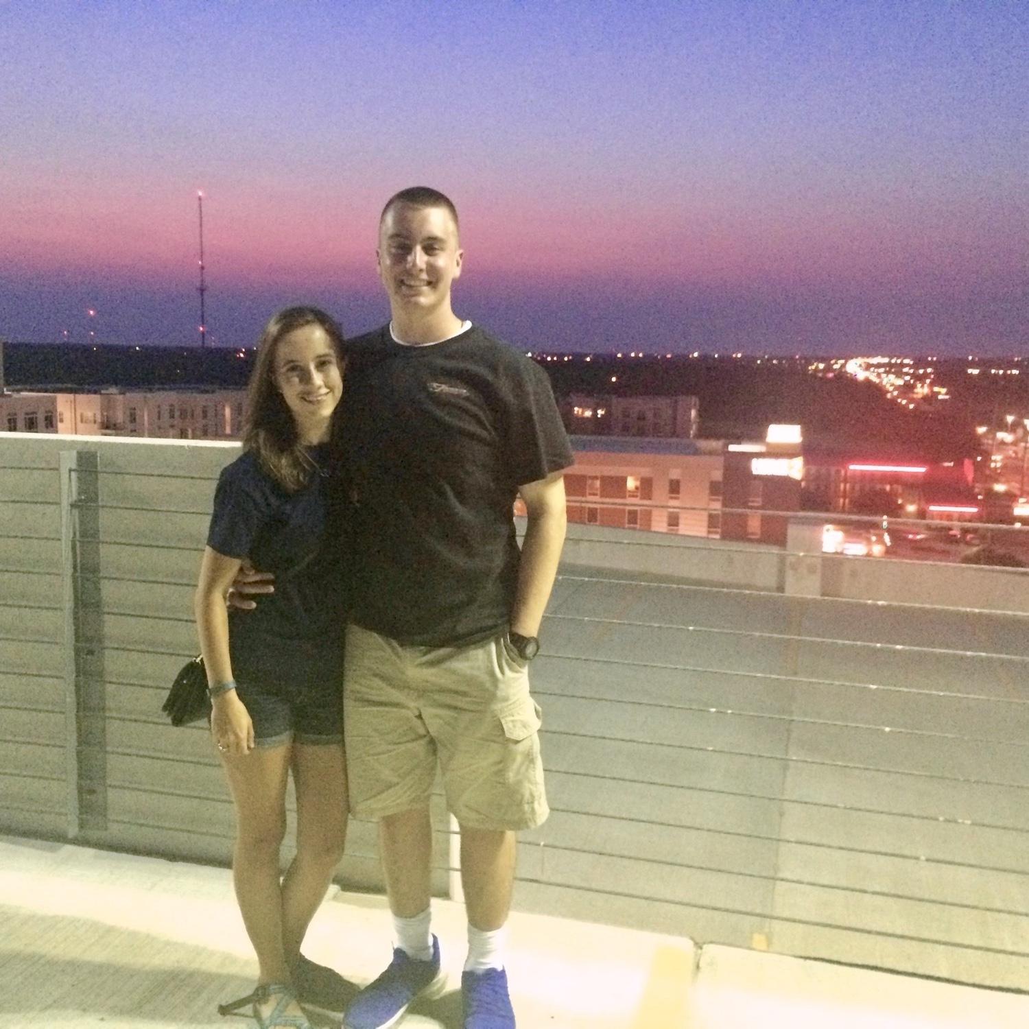 2015 - Our first weekend together in College Station