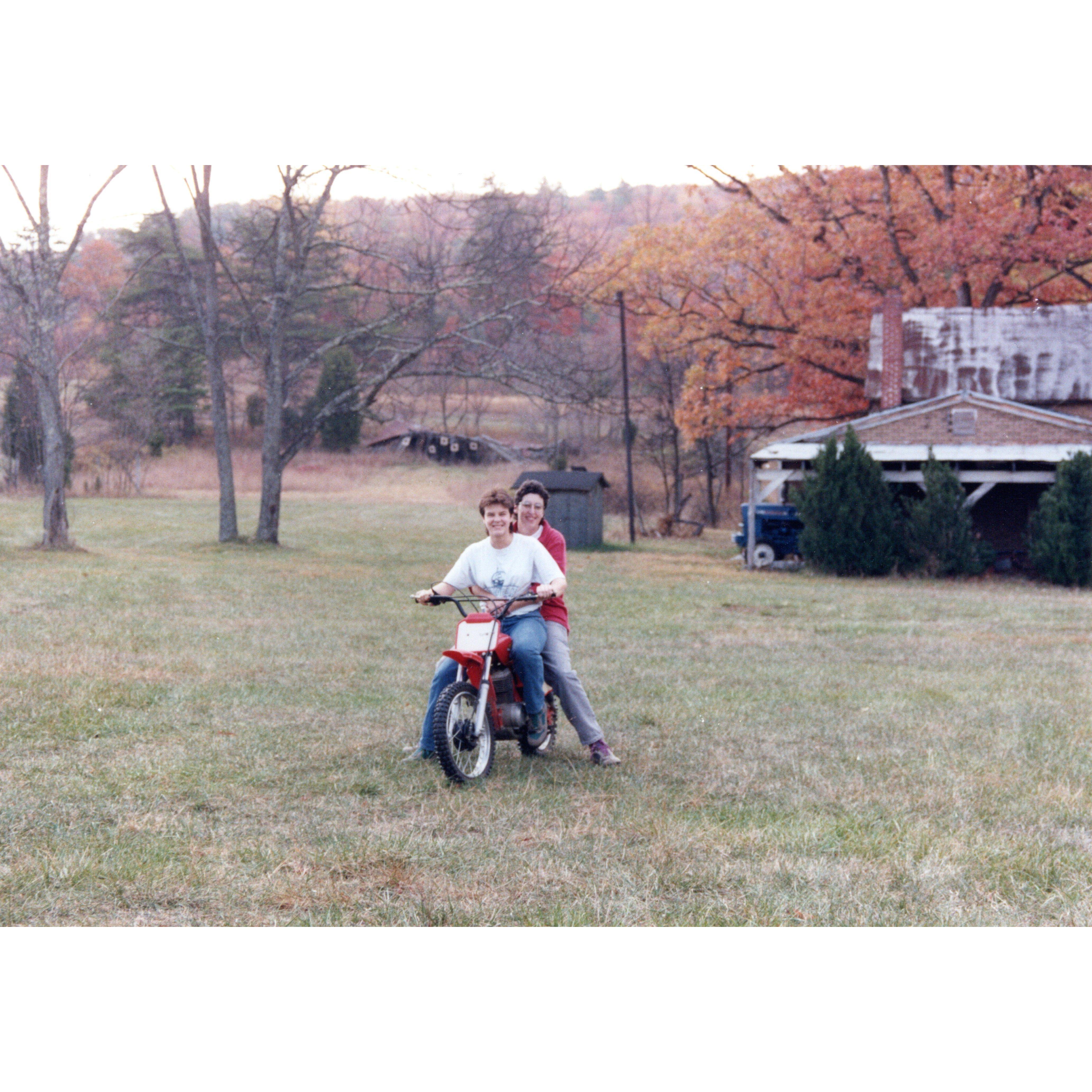 Late 1980's at the Farm