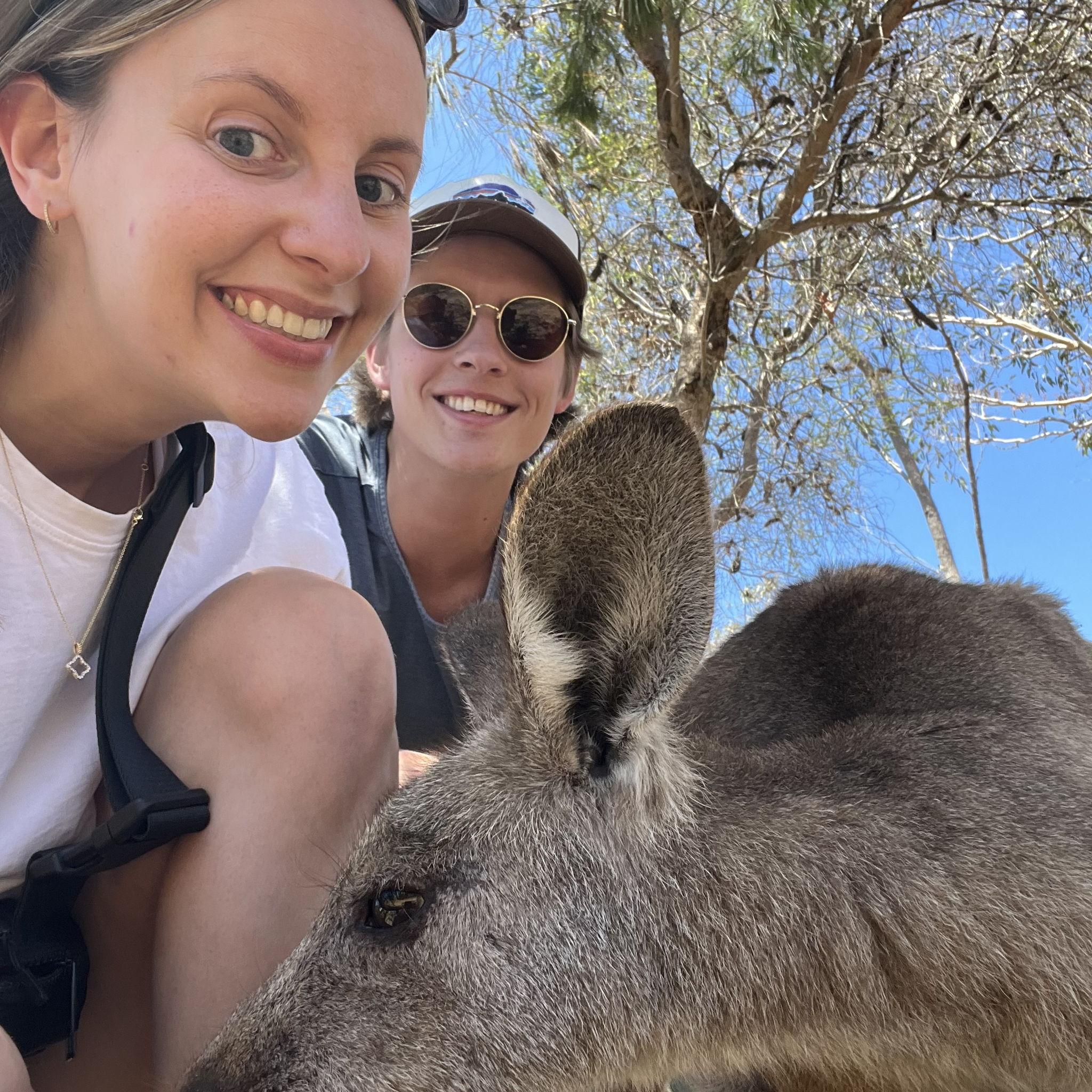 Meeting new friends on our study abroad trip in Australia! (December 2022-January 2023)