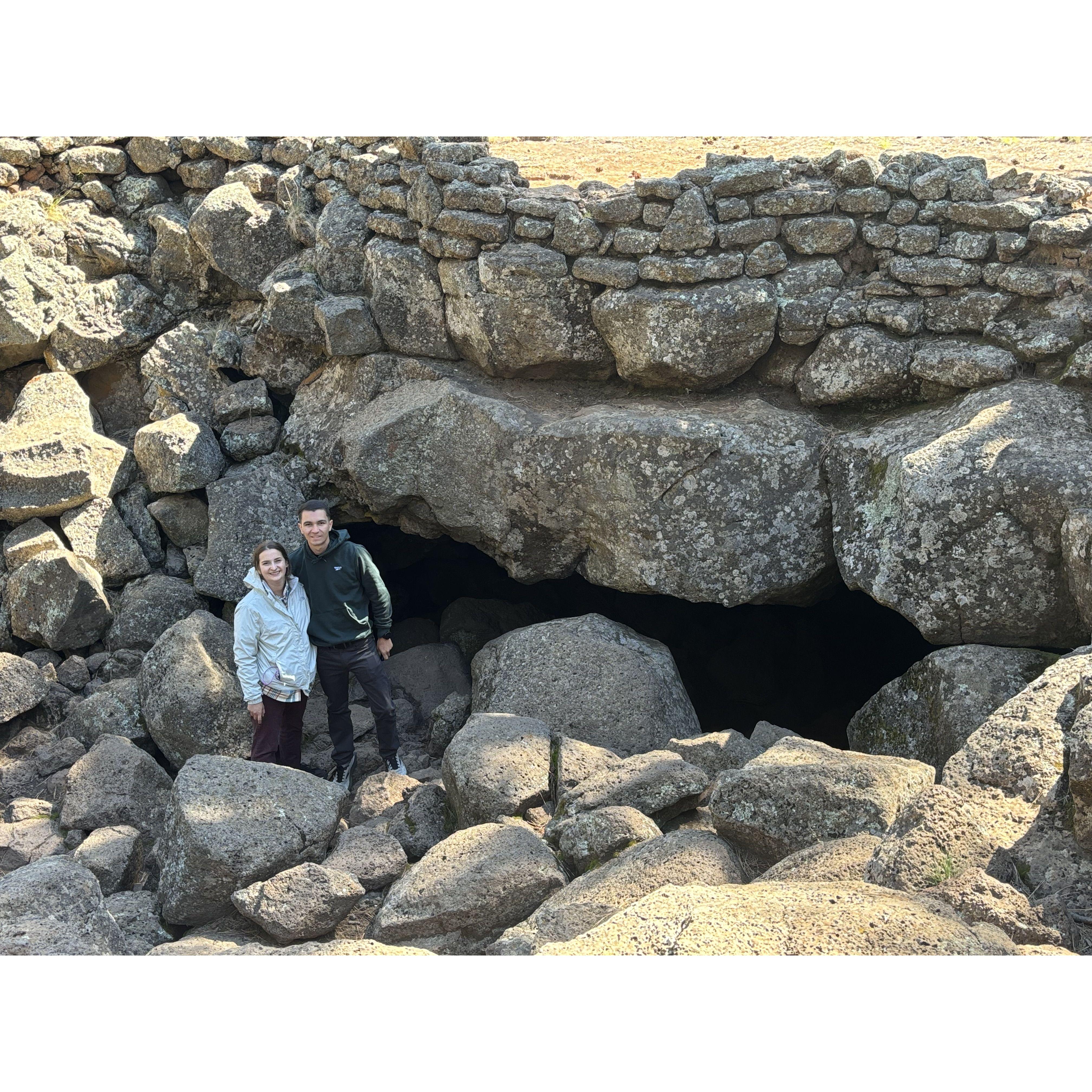 Our most recent trip to Arizona. Cody thought the cave was cooler than the Grand Canyon. Miles of hiking in complete darkness!