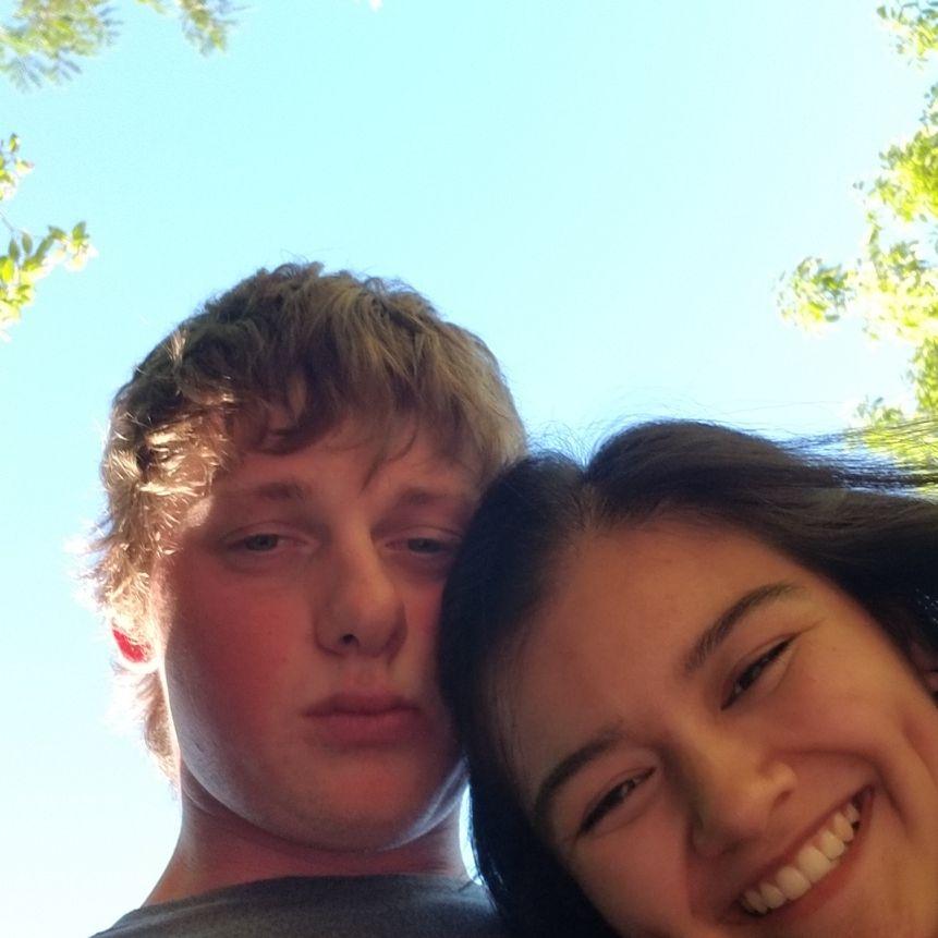 Our first picture together.