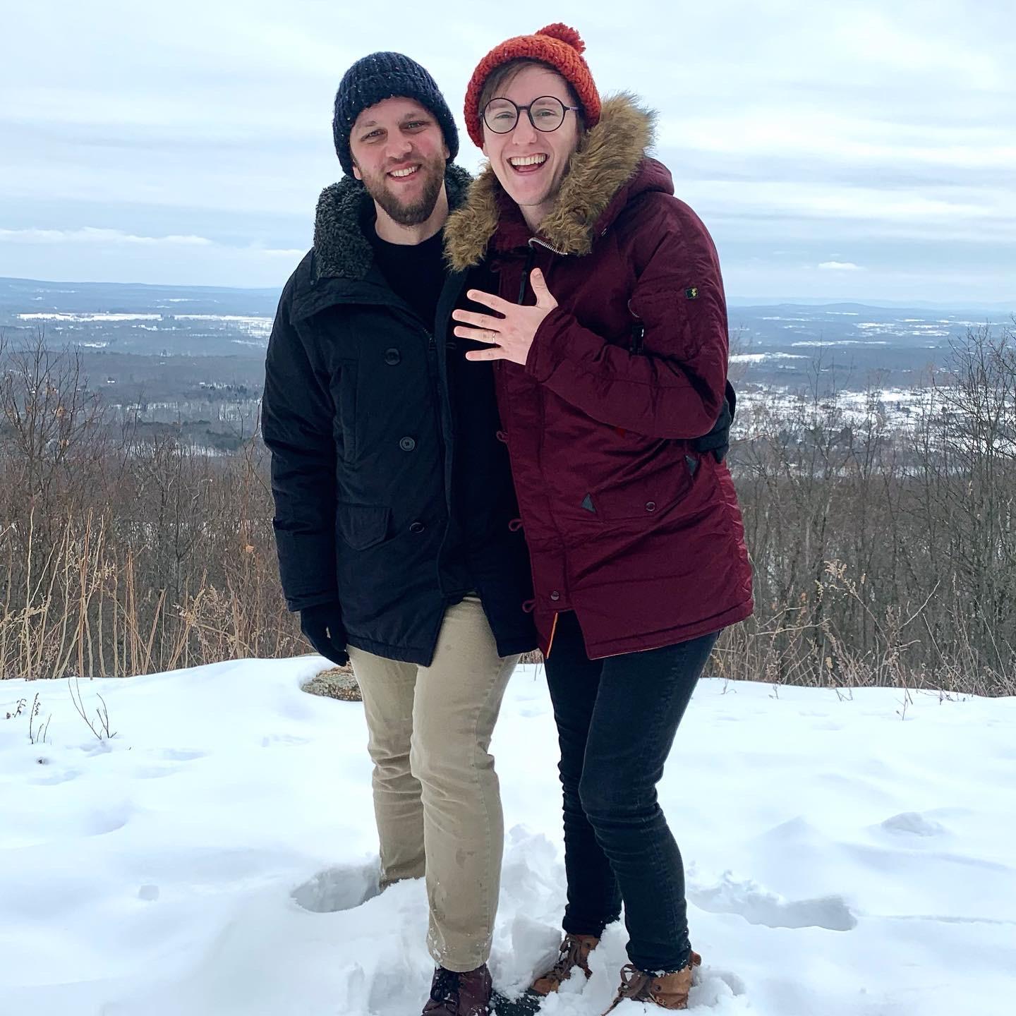 Proposal on Feb 14, 2021 in upstate NY