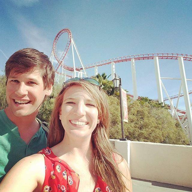 Six Flags was all ours on Easter Sunday.