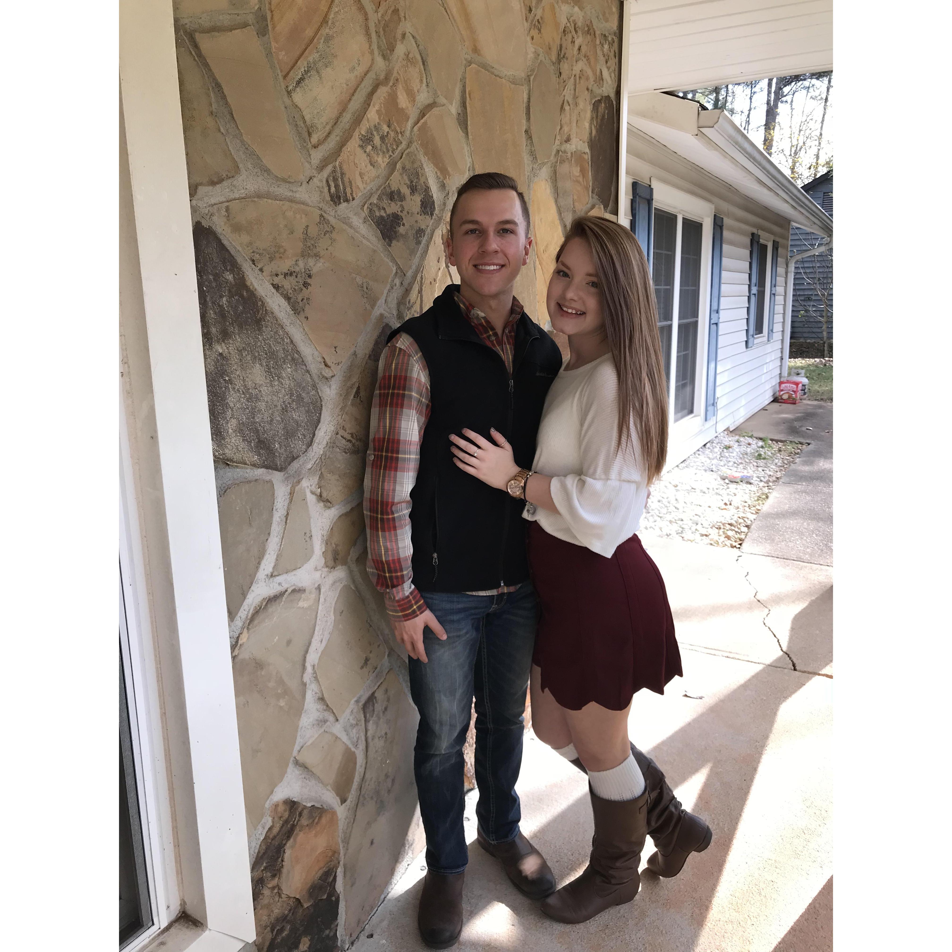 First Thanksgiving together! (2017)
