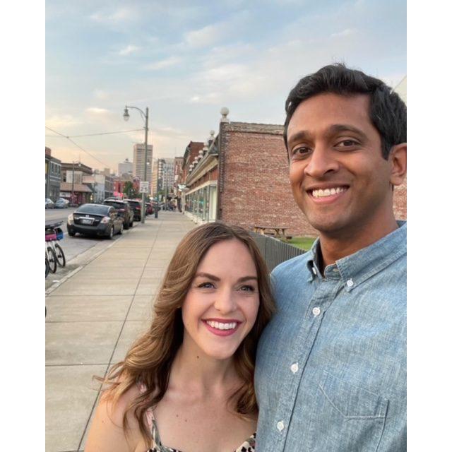 Jonathan moved to Memphis and Abby couldn't wait to visit.