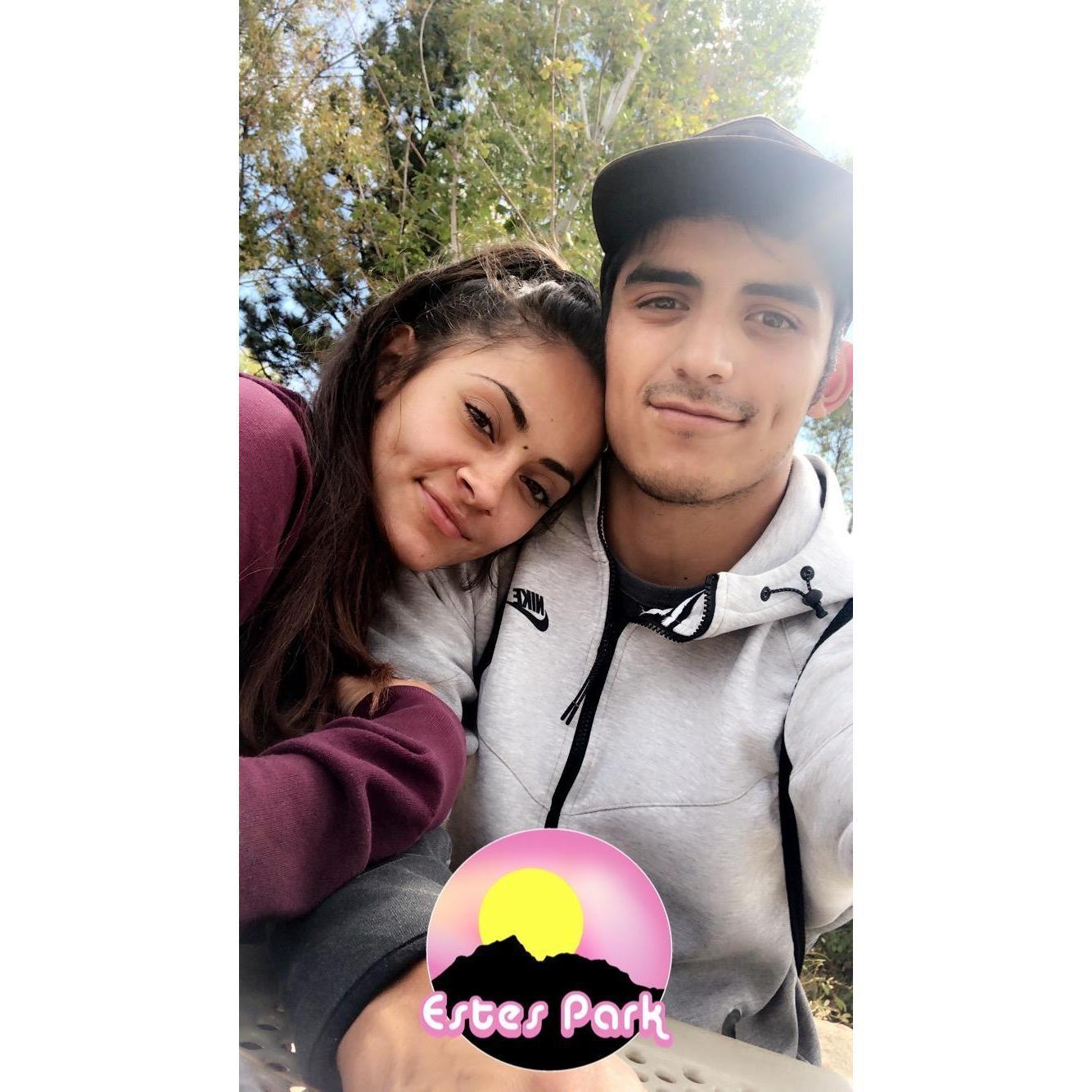 Our first trip together, Joe took me to estes park for my birthday. We went camping and exploring, one of my favorite vacations yet.