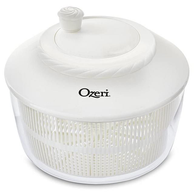 Ozeri Italian Made Fresca Salad Spinner and Serving Bowl, BPA-Free