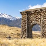 Roosevelt Arch - Yellowstone North Entrance