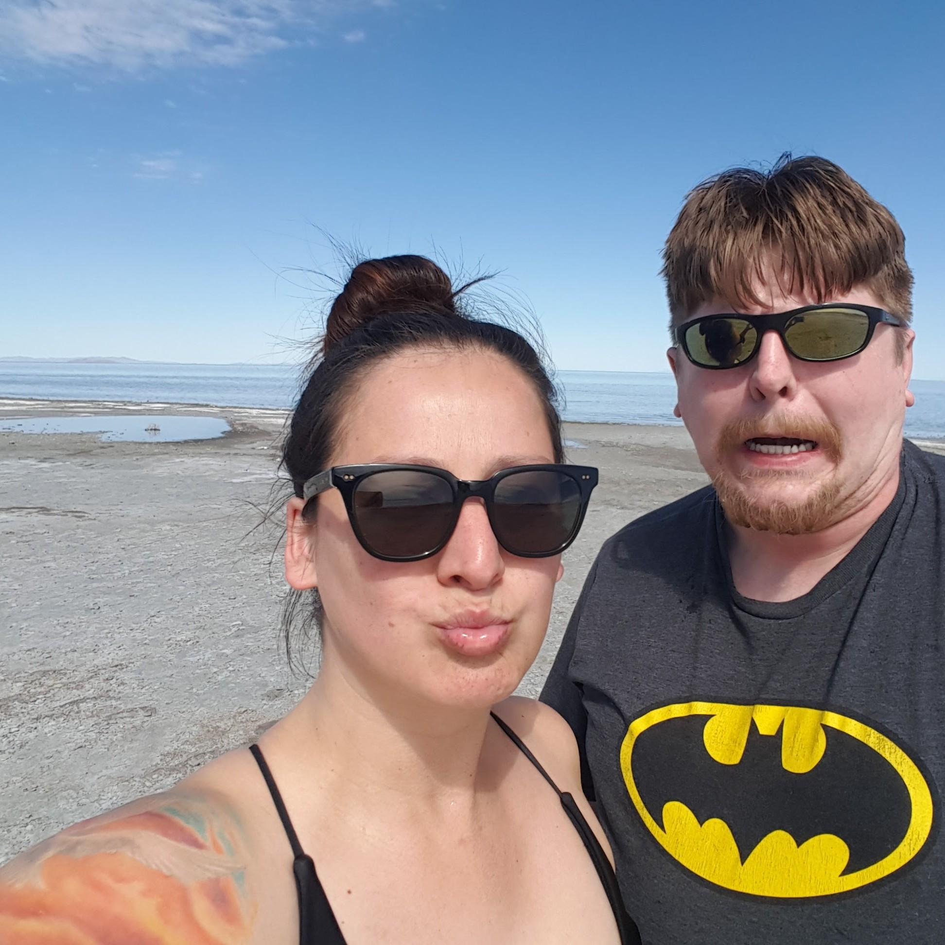 If you can get over the millions of little Brine Flies and the stench, we highly recommend getting in the Great Salt Lake!