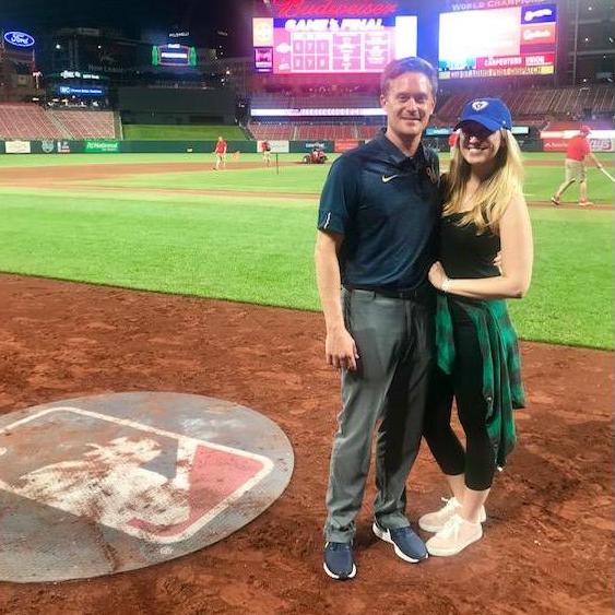Supporting the Brewers in St Louis during the playoffs run