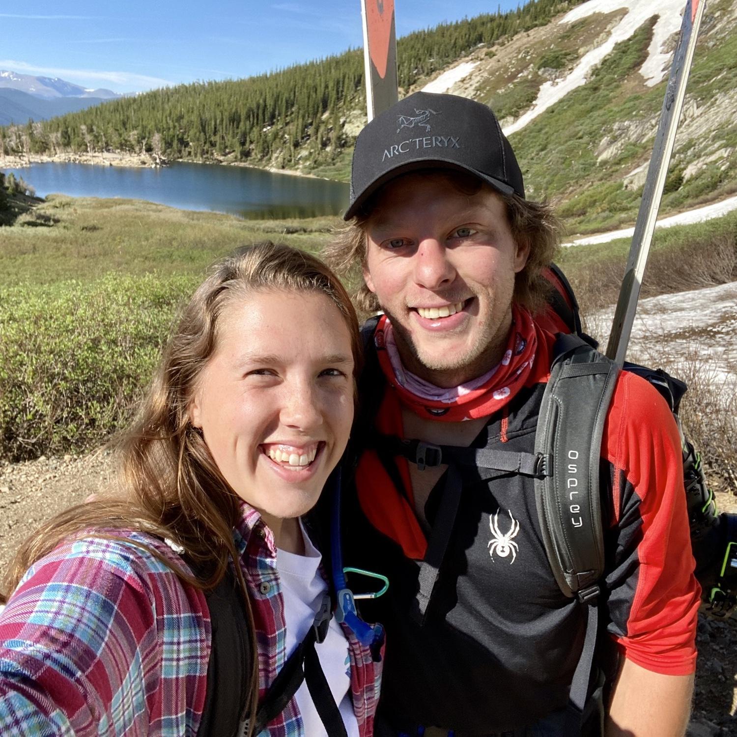 Played hooky to join Kevin at Saint Mary's Glacier
