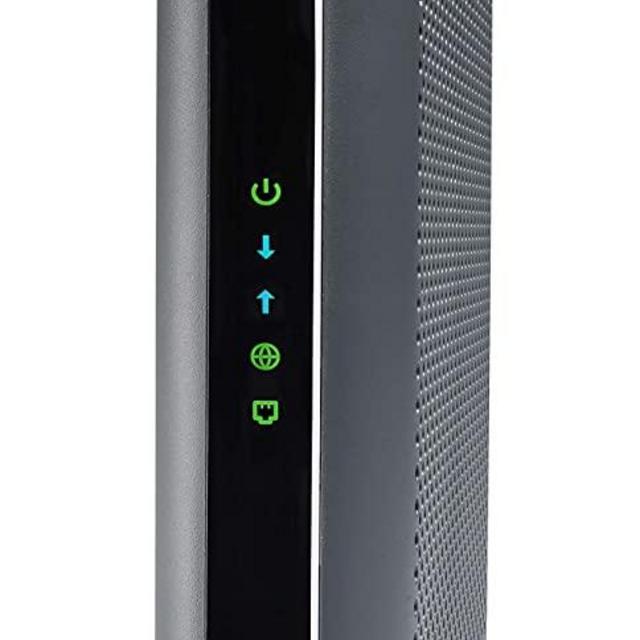 Motorola 24x8 Cable Modem, Model MB7621, DOCSIS 3.0. Approved by Comcast Xfinity, Cox, Charter Spectrum, Time Warner Cable, and More. Downloads 1,000 Mbps Maximum (No WiFi)