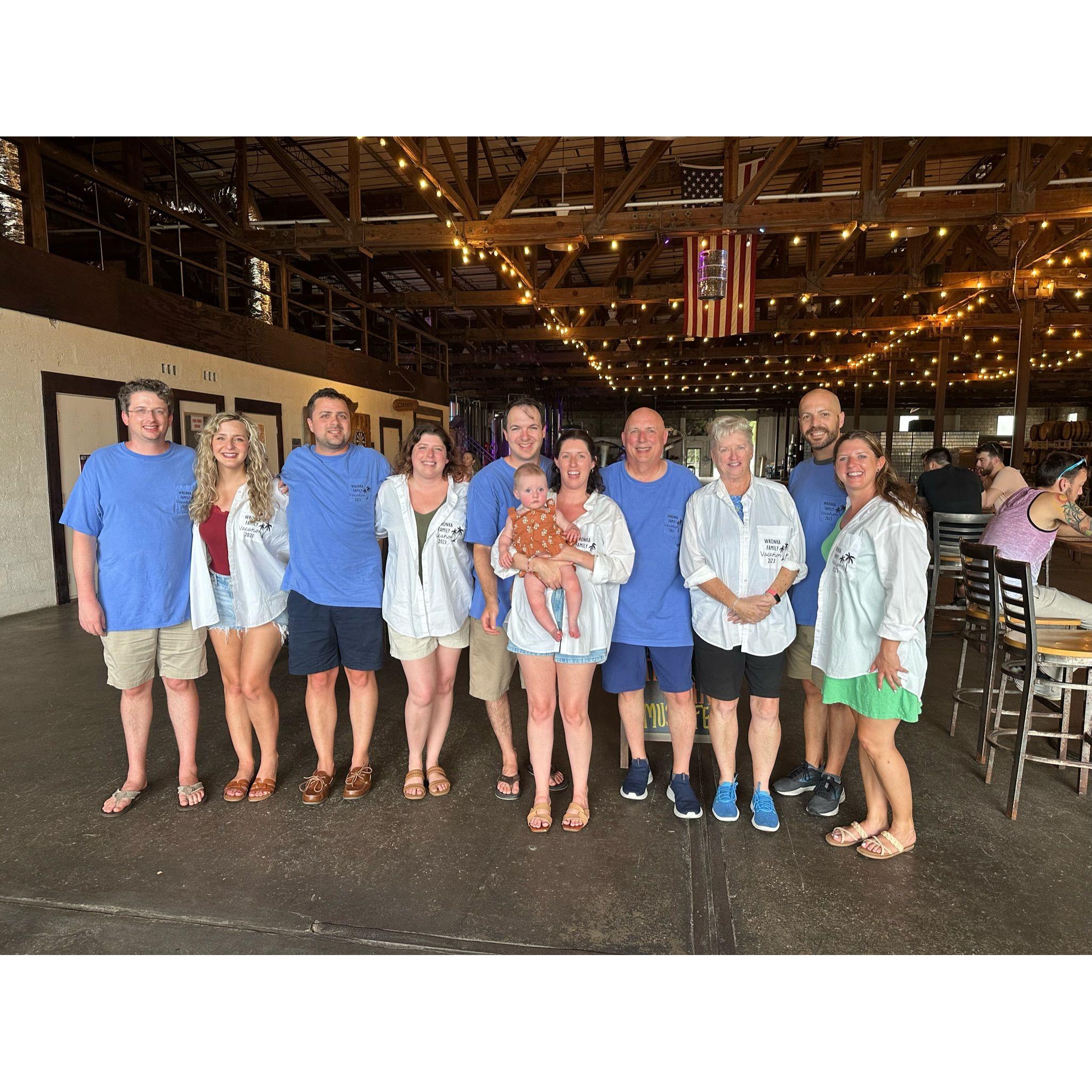 Wronka family vacay in Vero!