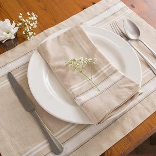 French Stripe 12-Piece Table Linen Set, Service for 6
