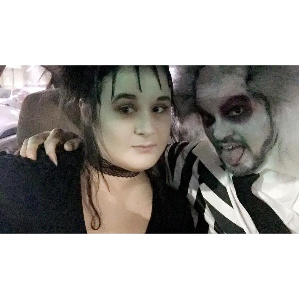 Halloween 2017 - Beetlejuice and Lydia
