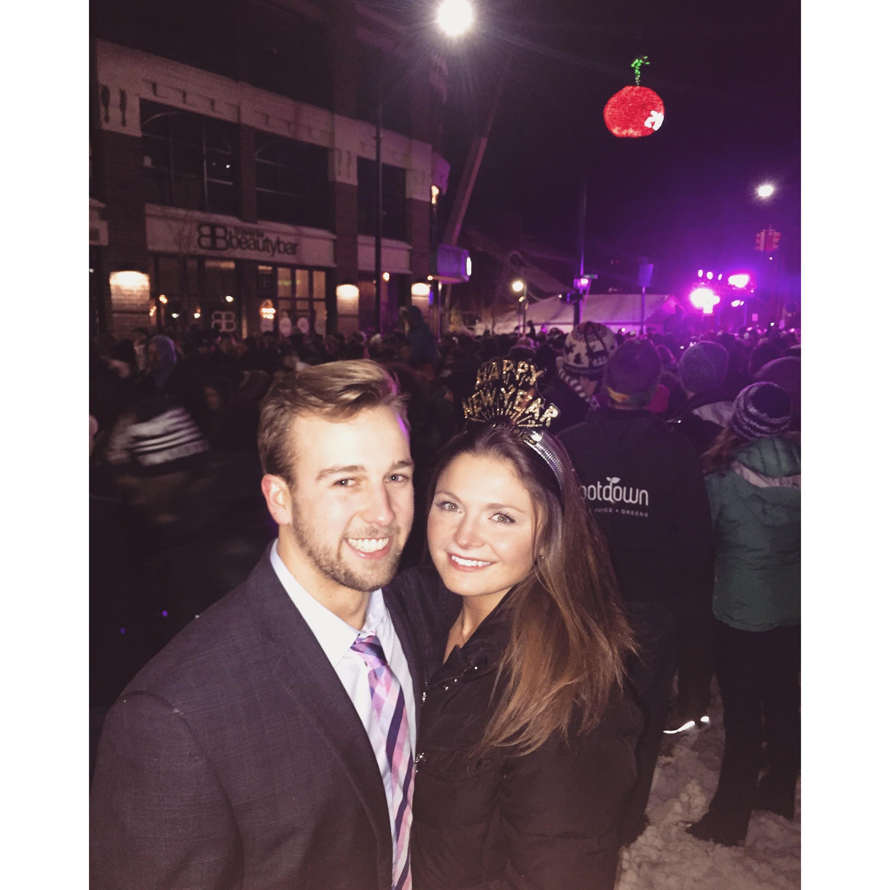 The first and last Cherry-T Ball Drop we've ever been to... Hello, 2016.
