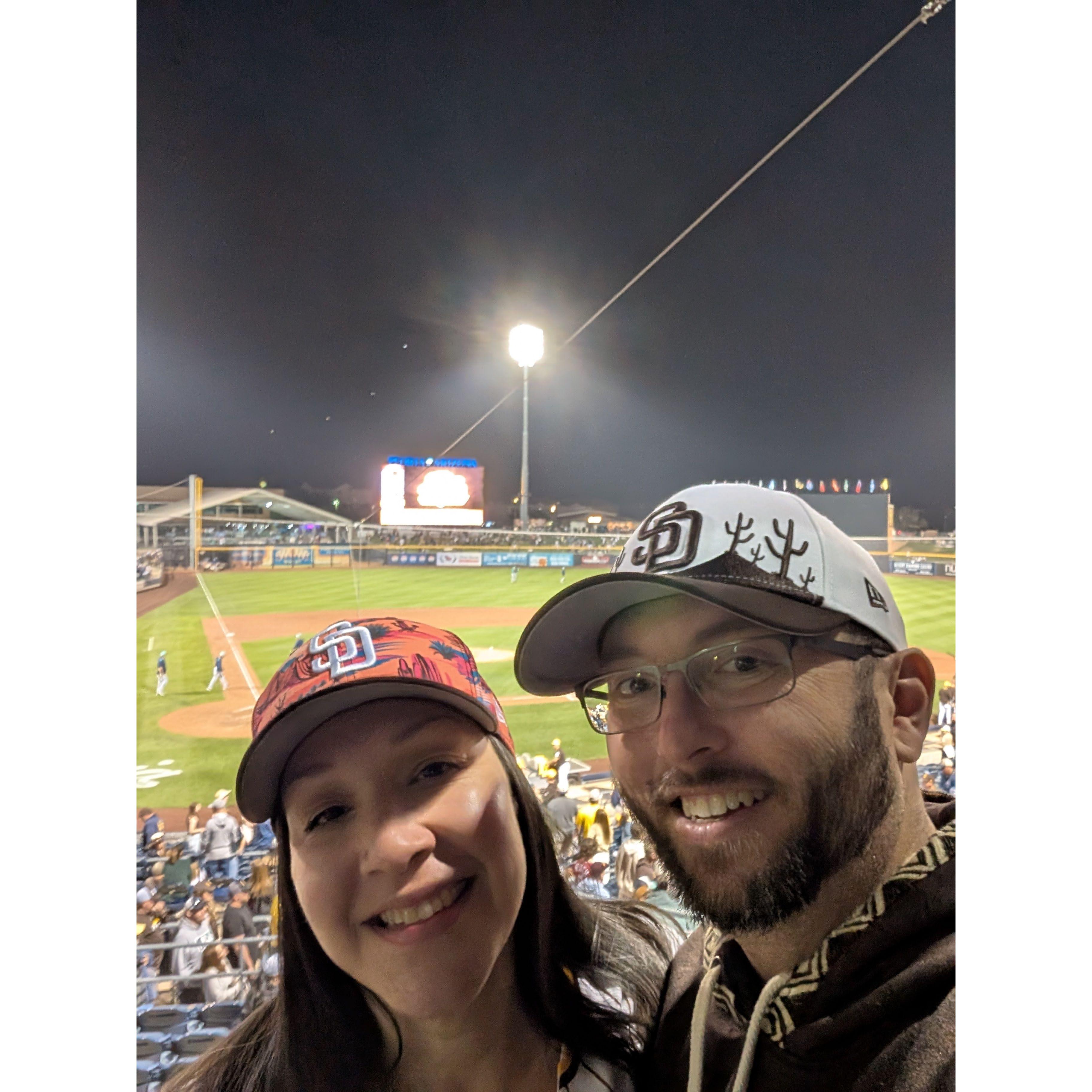 Our love for baseball