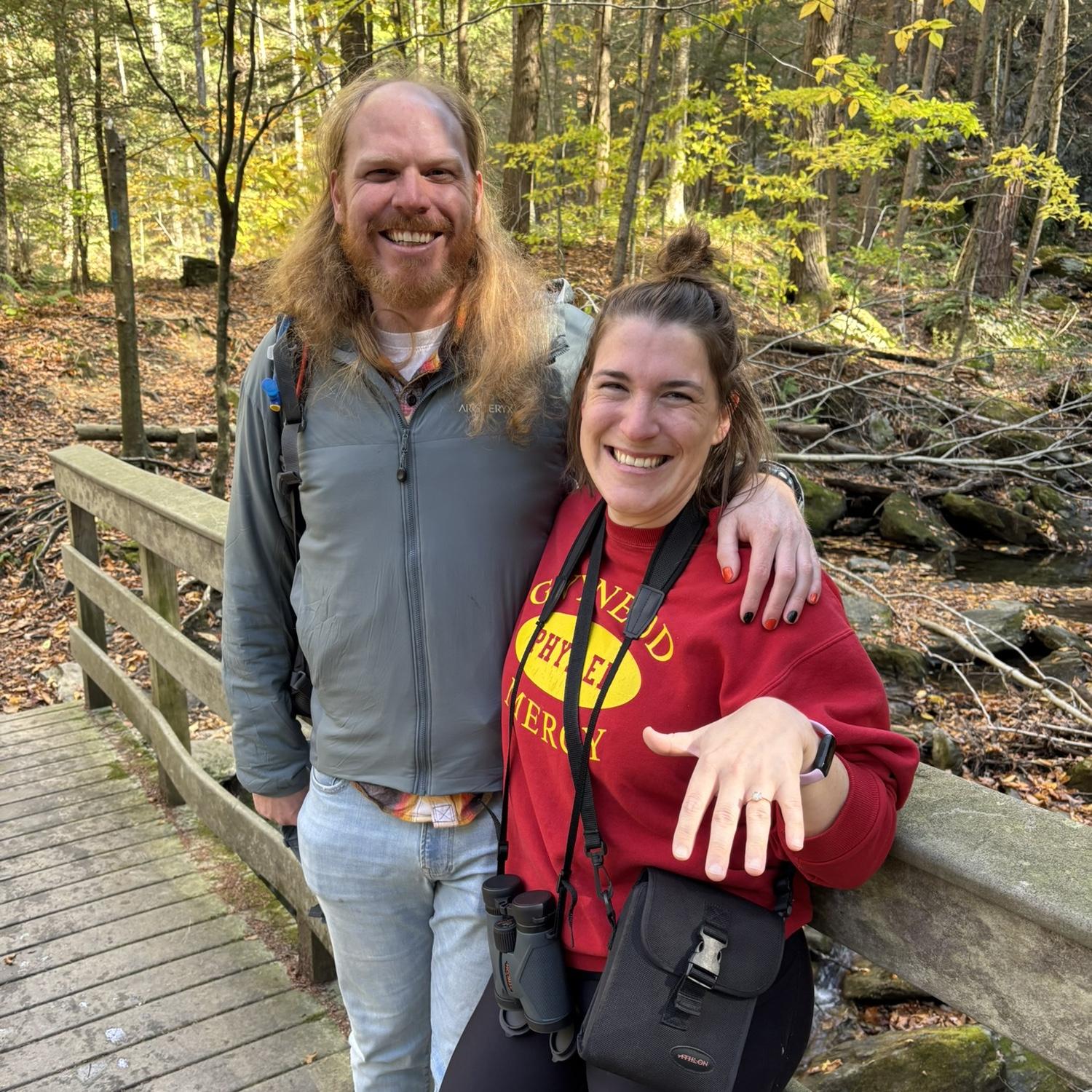 October 2024- We got engaged while on our fall vacation to the Berkshires!